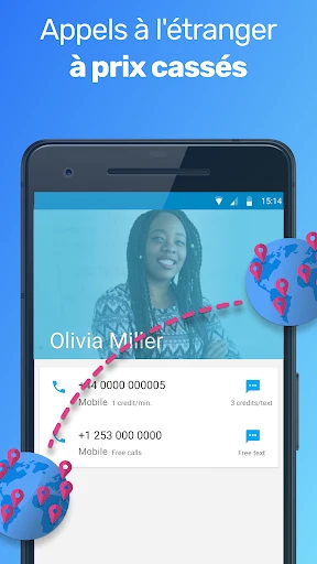 Text Me - SMS & Appels screenshot