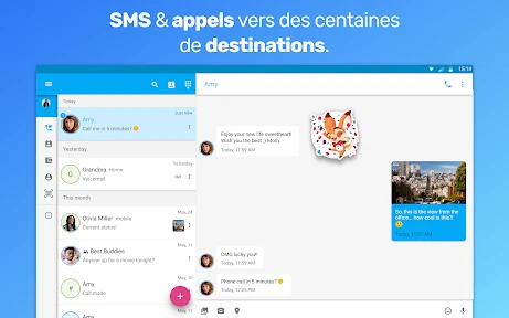 Text Me - SMS & Appels screenshot