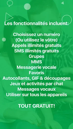 textPlus: Messages et appels screenshot