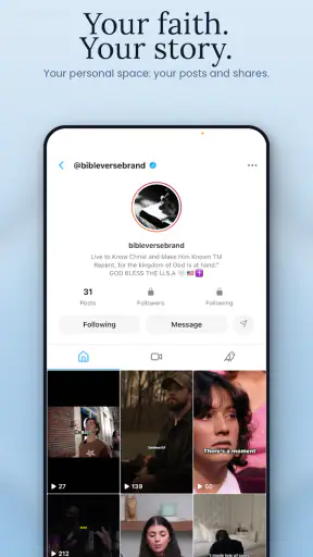 theWell Christian Social Media screenshot
