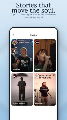 theWell Christian Social Media screenshot