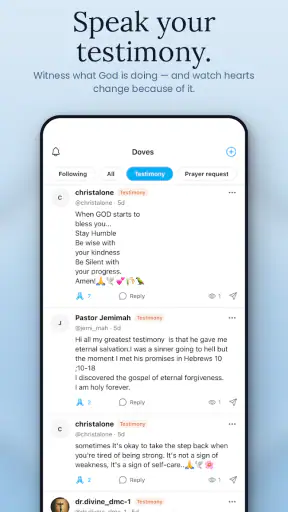theWell Christian Social Media screenshot