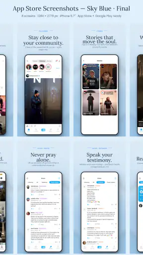 theWell Christian Social Media screenshot