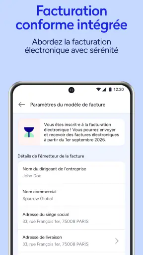Tide: compte pro en ligne screenshot