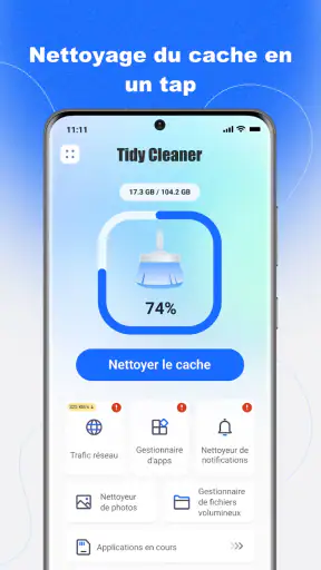 Tidy Cleaner: Nettoyage Rapide screenshot