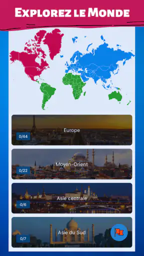 Tous les pays - Carte du monde screenshot