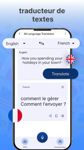 Tout Les langues Traducteur screenshot