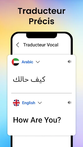 Traducteur vocal de langues screenshot