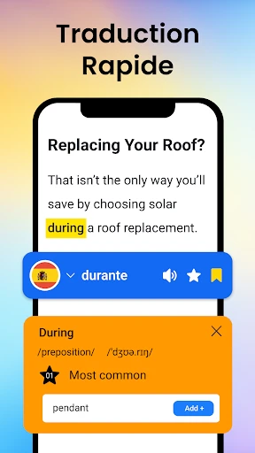Traducteur vocal de langues screenshot