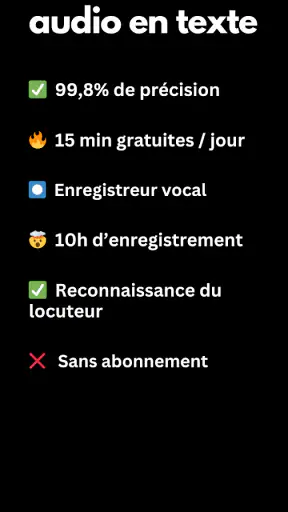 Transcrire Audio en Texte screenshot