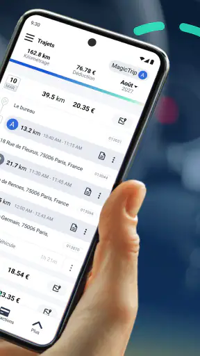 TripLog - Suivi kilométrique screenshot