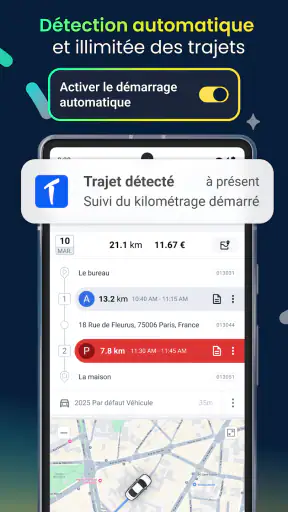 TripLog - Suivi kilométrique screenshot