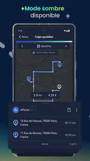 TripLog - Suivi kilométrique screenshot