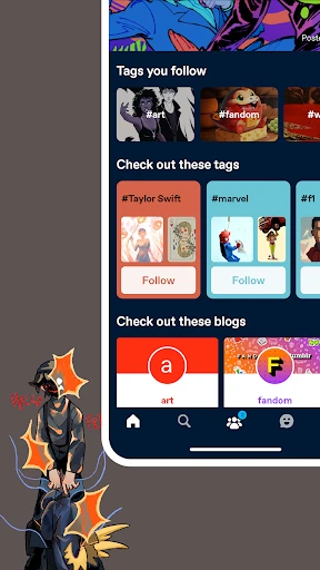 Tumblr – Fandom, Art, Chaos screenshot