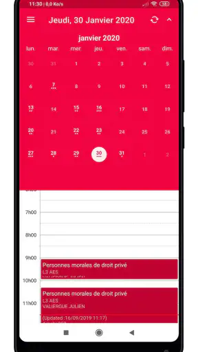 UnivPoitiers screenshot