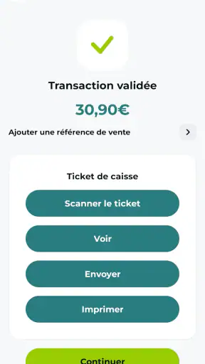 Up2pay Mobile screenshot