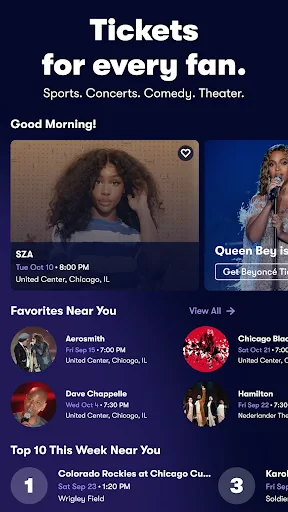 Vivid Seats | Event Tickets screenshot
