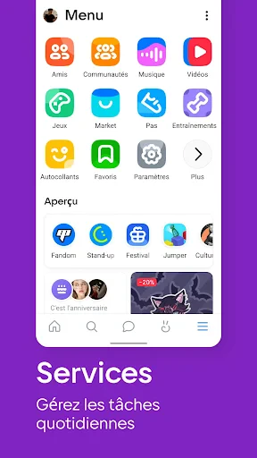 VK: musique, vidéo, messagerie screenshot