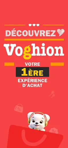 Voghion - Application d'achat screenshot