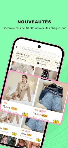 Voghion - Application d'achat screenshot