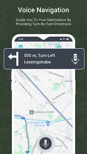 Voice GPS & Driving Direction screenshot