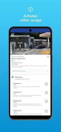Wash TotalEnergies lavage auto screenshot