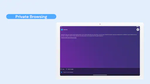 Waterfox: Navigateur Privacy screenshot