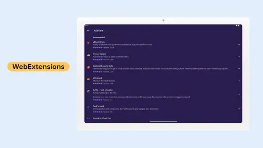 Waterfox: Navigateur Privacy screenshot