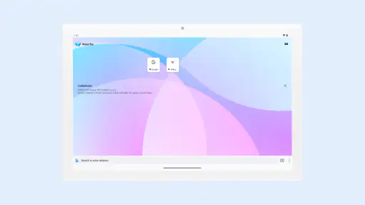 Waterfox: Navigateur Privacy screenshot