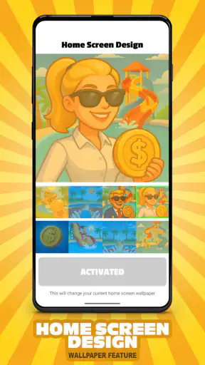 Waterslide Tycoon Home Screen screenshot