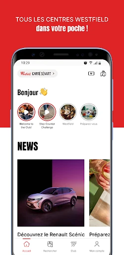Westfield - l'app shopping screenshot