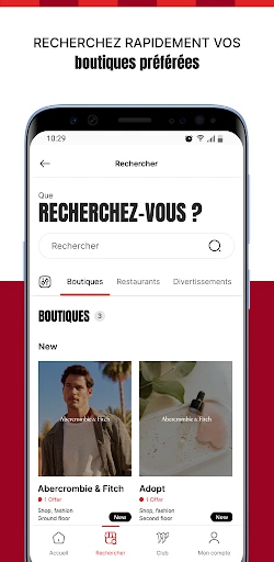 Westfield - l'app shopping screenshot