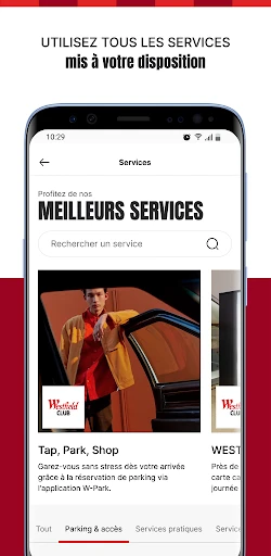 Westfield - l'app shopping screenshot