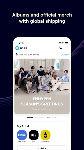Weverse: Connect with Artists screenshot