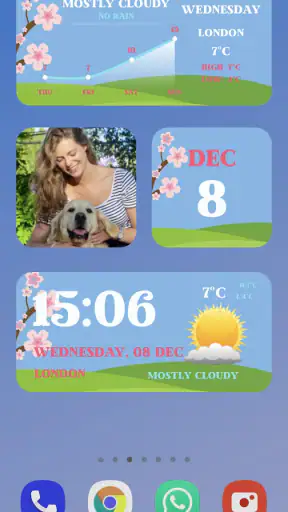 Widgets Color Widgets + Icons screenshot