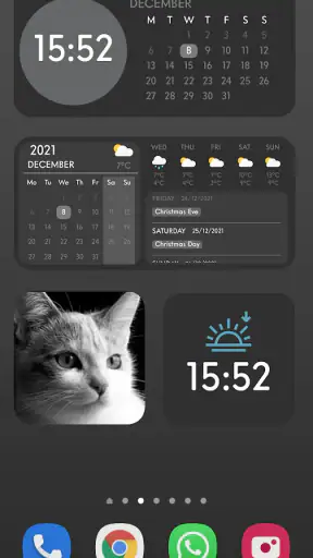 Widgets Color Widgets + Icons screenshot