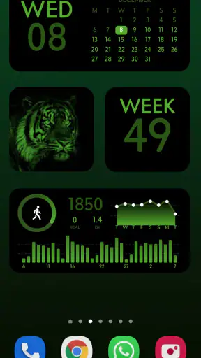 Widgets Color Widgets + Icons screenshot