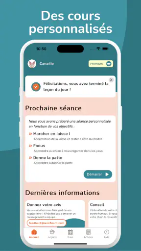 WoofLearn : Éducation du Chien screenshot