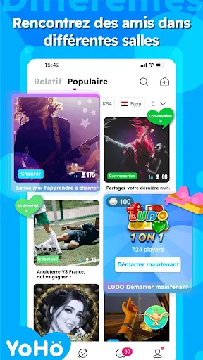 YoHo : Chat vocal de groupe screenshot