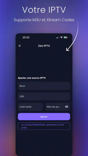 Zen IPTV Player screenshot