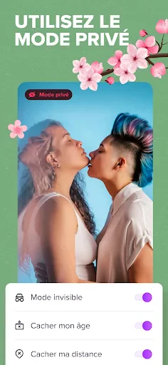 Zoe: Rencontres lesbiennes app screenshot