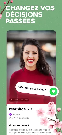 Zoe: Rencontres lesbiennes app screenshot