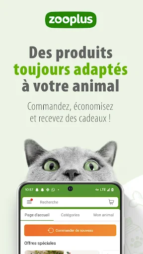 zooplus - Animalerie en ligne screenshot