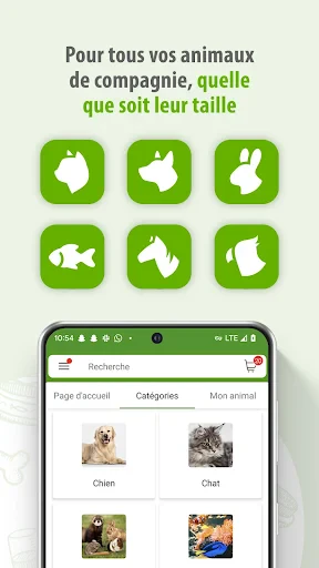 zooplus - Animalerie en ligne screenshot