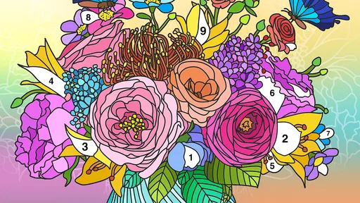 Coloring Book: Color by Number screenshot