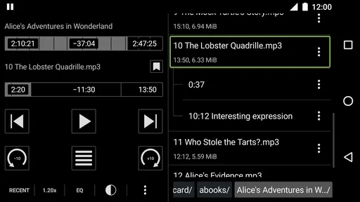 Simple Audiobook Player + screenshot