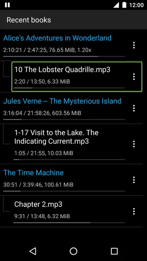 Simple Audiobook Player + screenshot