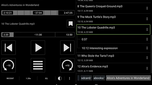 Simple Audiobook Player + screenshot