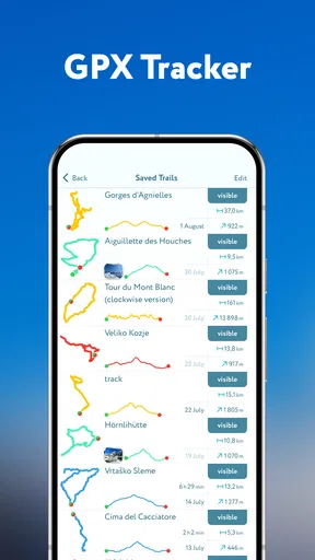 PeakVisor - 3D Maps & Peaks ID screenshot