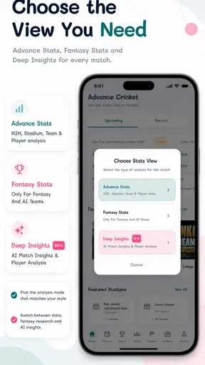 Advance Cricket screenshot